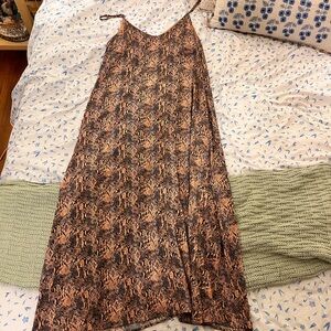 Savanna Jane Snake Print Maxi Dress